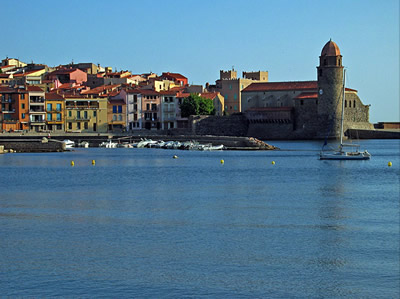 Photo du port de Collioure dans les Pyrénées Orientales
